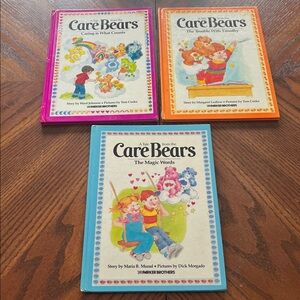 Care Bear Books | Set of 3 vintage kids books